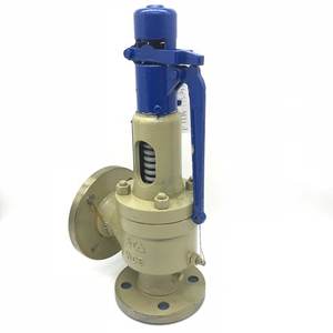 Soupape de sécurité en acier au carbone A48Y-16C de haute qualité Ressort avec poignée soupape de sécurité à ouverture complète Soupape de sécurité à vapeur de chaudière à bride - Product Image 2
