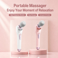 Appareil de massage portable pour le dos, masseur à vibrations multi-intensités, télécommande sans fil, chargement Type C pour usage quotidien