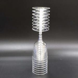 Verres à cocktail jetables en plastique transparent <span class=keywords><strong>incassable</strong></span> 180 ml/6 oz style américain pour fête au bord de la piscine, vin/cocktail/margarita/martini - Product Image 6