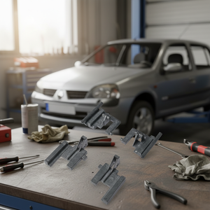 Kit de reparación de techo corredizo para Renault Clio I 1 Clio II 2 4 piezas Metal S - Product Image 3