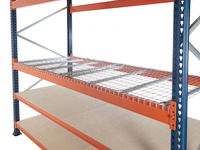 Supports résistants de palette d'étagère personnalisable industrielle d'entrepôt en métal pour le stockage industriel