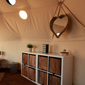 Carpa de Camping Impermeable Personalizada para 2-4 Personas, Habitaciones Prefabricadas Tipo Hotel, Casa Domo de Acero Inoxidable - Product Image 5