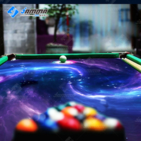 Table de billard magique AR, marque JAMMA, simulation interactive de projection VR multijoueur pour centres commerciaux en intérieur
