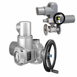 Valve Actuator Versatile Electric Multi-turn Actuators SA And SAR By AUMA Used For Automation Of Gate Valves Or Globe Valves For Power Plants