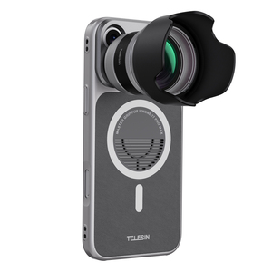 TELESIN Master Portrait Grip Kit untuk iPhone 17 Pro Max Lensa Optik Sejati dan Optik Portrait Awakened
