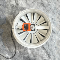 Diffuseur de tourbillon d'air en aluminium HVAC/Diffuseur de sortie d'échappement rond pour système de ventilation HVAC