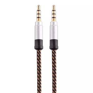 15m/3m 35mm Geflochtenes Nylon-Kupferleiter-Audiokabel Stecker-zu-Stecker AUX Aufnahmekabel Großhandel Auto-Audiokabel - Product Image 4