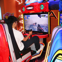Simulateur de vol dynamique à monnayeur Jiaxin JX-R11 pour centres de divertissement, 2 joueurs, garantie 12 mois
