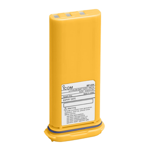 Batterie rechargeable lithium-ion ICOM BP-234, pack de batteries Li-ion pour radio IC-M34.M35.M36, accessoire OEM fabriqué en Chine, 9V 3300mAh - Product Image 1