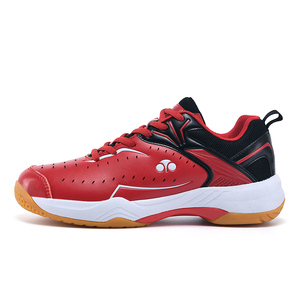 Vente en gros de chaussures de padel SEVEN Classic, dessus en cuir, doublure en mesh, semelle en caoutchouc SE-841 pour l'été et l'hiver, chaussures de badminton pour hommes - Product Image 5