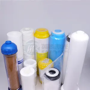 Filter Cartridge fiber chiller filter 5 / 10 Inch PP Cotton Wire Winding Deionized For HANS Tongfei Water Filter System
