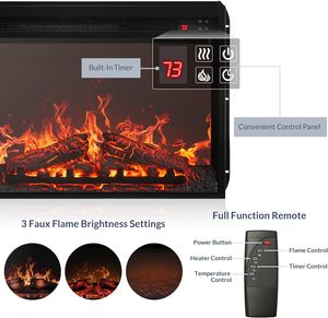 Personalizzabile supporto TV porta fienile scorrevole intrattenimento parete centro <span class=keywords><strong>mobili</strong></span> con luce 3D LED elettrico galleggiante inserto camino - Product Image 5