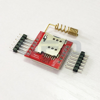 Module GSM SIM800L Mini GPRS quadri-bande Module de dérivation GSM SIM800L avec sortie UART et antenne