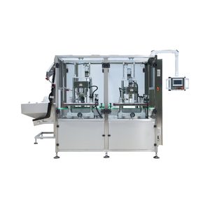 Nouveau moteur servo développé contrôle de couple chargement de bouchon automatique en appuyant sur quatre roues vis capsuleuse linéaire bouteille capsuleuse - Product Image 2
