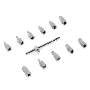 Hangzhou Xunchi <b>Tools</b> 12 Piece Oil Pan Socket <b>Set</b> 1/2 In Alloy Steel Automotive Repair Impact Socket Kit - Product Image 2
