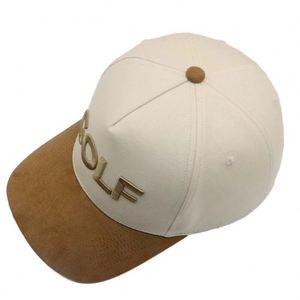 Casquettes de baseball bicolores à logo personnalisé, visière incurvée, unisexe, décontractées, pour le voyage et les activités de plein air, ajustables, en polyester/coton - Product Image 3