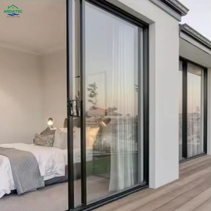 <span class=keywords><strong>Porte</strong></span> <span class=keywords><strong>coulissante</strong></span> en aluminium de qualité supérieure et <span class=keywords><strong>porte</strong></span> patio moderne, parfaite pour la maison, le balcon, le bureau, avec une excellente durabilité et un design élégant - Product Image 3