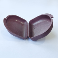 Boîte de rangement en plastique pour protège-dents, gouttière et aligneur, étui de protection dentaire portable en silicone pour voyage, vente en gros