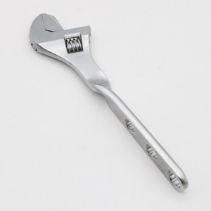 Adjustable Wrench S2 Tool Steel Imperial Inch Single End Industrial Grade Manual Operation - Product Image 1