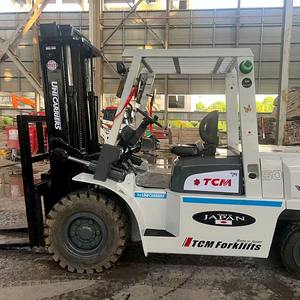 Gebrauchter TCM 5-Tonnen-Dieselstapler in gutem Zustand mit original japanischem Dieselmotor – TCM 5-Tonnen-Gabelstapler zum Verkauf - Product Image 2