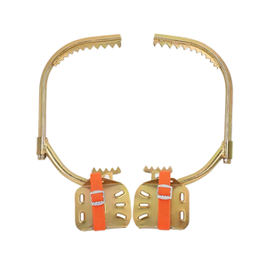 Crochet <span class=keywords><strong>de</strong></span> <span class=keywords><strong>pied</strong></span> pour poteau électrique, type moteur AC, robuste, en acier épais, <span class=keywords><strong>protection</strong></span> des pieds pour la sécurité lors <span class=keywords><strong>de</strong></span> l'escalade sur poteau - Product Image 3