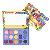 Maquillage de scène professionnel Cosmétiques de marque personnalisés Ombre à paupières mate naturelle organique à haute teneur en pigment pour le maquillage quotidien