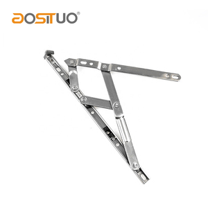 ราคาโรงงาน อุปกรณ์หน้าต่างบานเปิดสแตนเลส 201/304 ร่อง 13.5 มม. แบบ 4 บาร์ สำหรับกรอบหน้าต่างยุโรป - Product Image 2