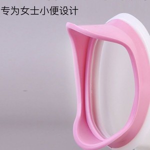 Urinoir portable pour femmes, design ovale en plastique à ouverture souple, pour usage domestique, collecteur d'urine pour personnes âgées alitées - Product Image 2