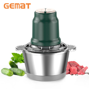 Electric Food Grinder 1L Capacity Multi Functional Meat And <b>Vegetable</b> <b>Chopper</b> With Stainless Steel Blades For Household Use - Product Image 5