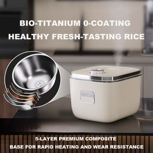 Nồi áp suất thông minh <span class=keywords><strong>2025</strong></span> 3L, nồi áp suất đa năng, thiết bị gia dụng, hợp kim, lớp phủ chống dính - Product Image 4