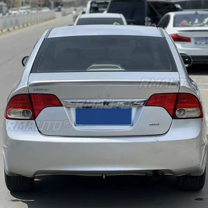 สำหรับ Honda Civic 2005 06 07 08 09 10 11 ซีดาน 4 ประตู รุ่นที่ 8 สปอยเลอร์ฝากระโปรงท้ายแบบ Ducktail อุปกรณ์ตกแต่ง - Product Image 5