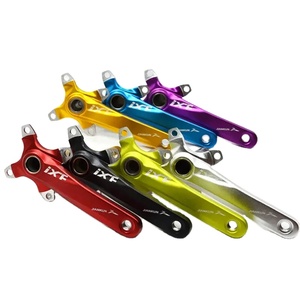 Ensemble de manivelle de <span class=keywords><strong>vélo</strong></span> de montagne BUCKLOS170MM 104BCD, plateau simple/double/triple, avec <span class=keywords><strong>pédalier</strong></span> en alliage d'aluminium - Product Image 1