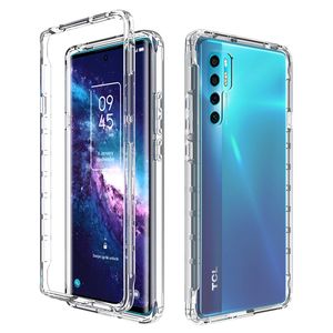 Moda antiurto cambia colore custodia per cellulare cristallina Tpu Pc paraurti custodie per telefono Cover posteriore per <span class=keywords><strong>Tcl</strong></span> <span class=keywords><strong>20</strong></span> Pro 5G - Product Image 5