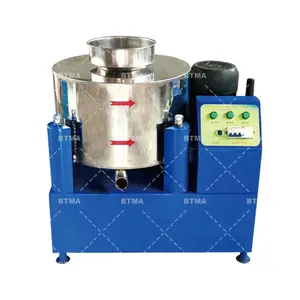 BTMA Centrifugal Commercial Cooking Oil Filter Machine For Coconut Lubricant Oil Centrifugal Filter