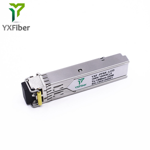 Module émetteur-récepteur fibre optique DOM Duplex LC SMF compatible 1000BASE-EZX SFP 1550nm 100km pour série de commutateurs réseau - Product Image 2