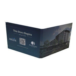 Caja de regalo de impresión Offset CMYK de buen efecto con folleto de tapa dura de vídeo reproductor de folletos tarjeta gráfica de negocios - Product Image 2