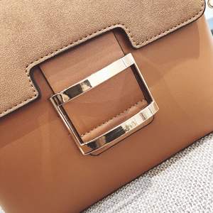 THK Nouveautés Sacs à main tendance de couleur unie pour femmes Style rétro Sacs à bandoulière simples pour femmes - Product Image 5