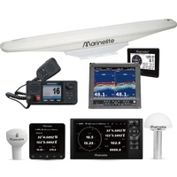 Sondeur de profondeur de navigation Ova de 8 pouces, sondeur à écho Ova Echo ES9000 certifié CCS pour application marine, fabriqué en matériau PC durable
