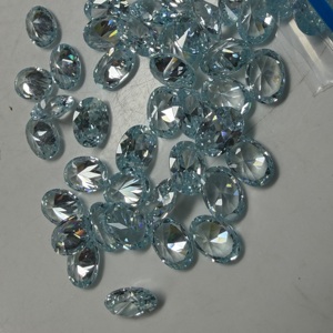 Wuzhou หินลูกบาศก์เซอร์โคเนียหินอความารีนสำหรับทำเครื่องประดับ - Product Image 1