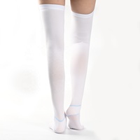 Tricoté transparent 20-30 MmHg Anti-Embolie Bas de cuisse Respirant et Gradué