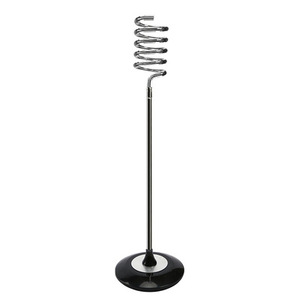Soporte para secador de pelo - Soporte especializado de acero inoxidable para secador de pelo para salones de belleza y peluquerías. Base para secador de pelo de baño - Product Image 6