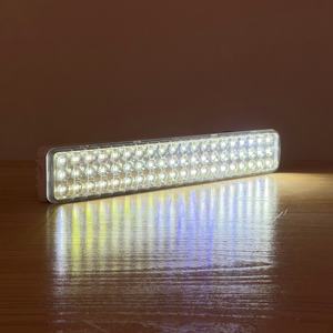Lanterna Multifunzione in Plastica con Batteria di Riserva, Lampada Portatile Ricaricabile a LED per Emergenze, Campeggio e Pesca - Product Image 6