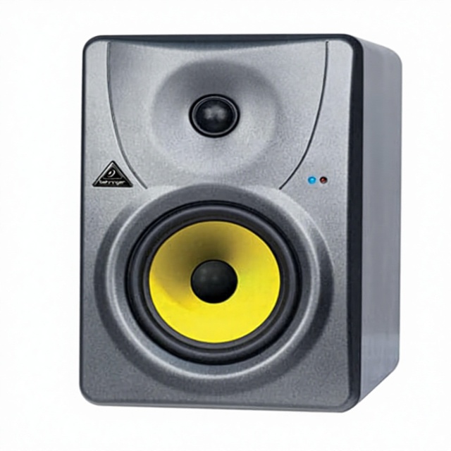 Behringer Truth B1030a High-Resolution Stainless Steel Active 2-Way Reference Studio Monitor (Single Speaker)