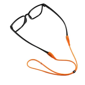 Anti Slip Adjustable Sports String Ropes Cord Holder Elastic Silicone Eyeglasses Strap For Sunglasses