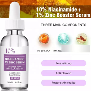 Niacinamide 10% Zinc 1% เซรั่มหน้านิโคตินสำหรับผิวมัน - Product Image 2
