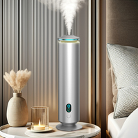 Diffuseur d'arômes intelligent rechargeable, machine à parfum 120 ml, huile essentielle, fonction de minuterie automatique