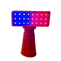 Meilleurs kits de feux stroboscopiques pour camions de construction, feux clignotants d'avertissement solaires, diamètre 300 mm, panneau solaire 10 W, feux clignotants en promotion