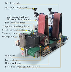 Mesin pemoles dan penggiling logam multifungsi mesin pemoles logam datar kecil - Product Image 3