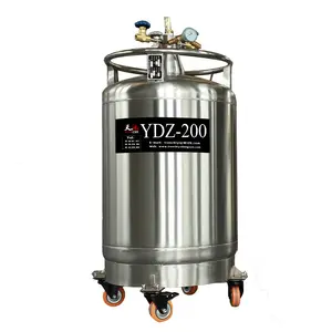 Liquid Nitrogen Container Self-Pressurised Ydz 200 For Liquid Nitrogen Pipe Freezing Pipework Modification