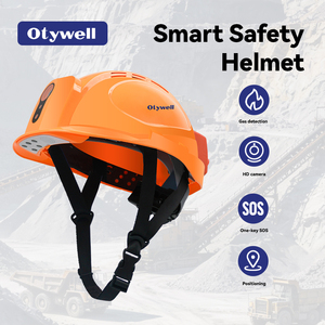 <span class=keywords><strong>Casque</strong></span> de sécurité intelligent avec alarme de détection de fuite de gaz, moniteur de gaz, caméra HD en direct pour les travailleurs industriels - Product Image 6
